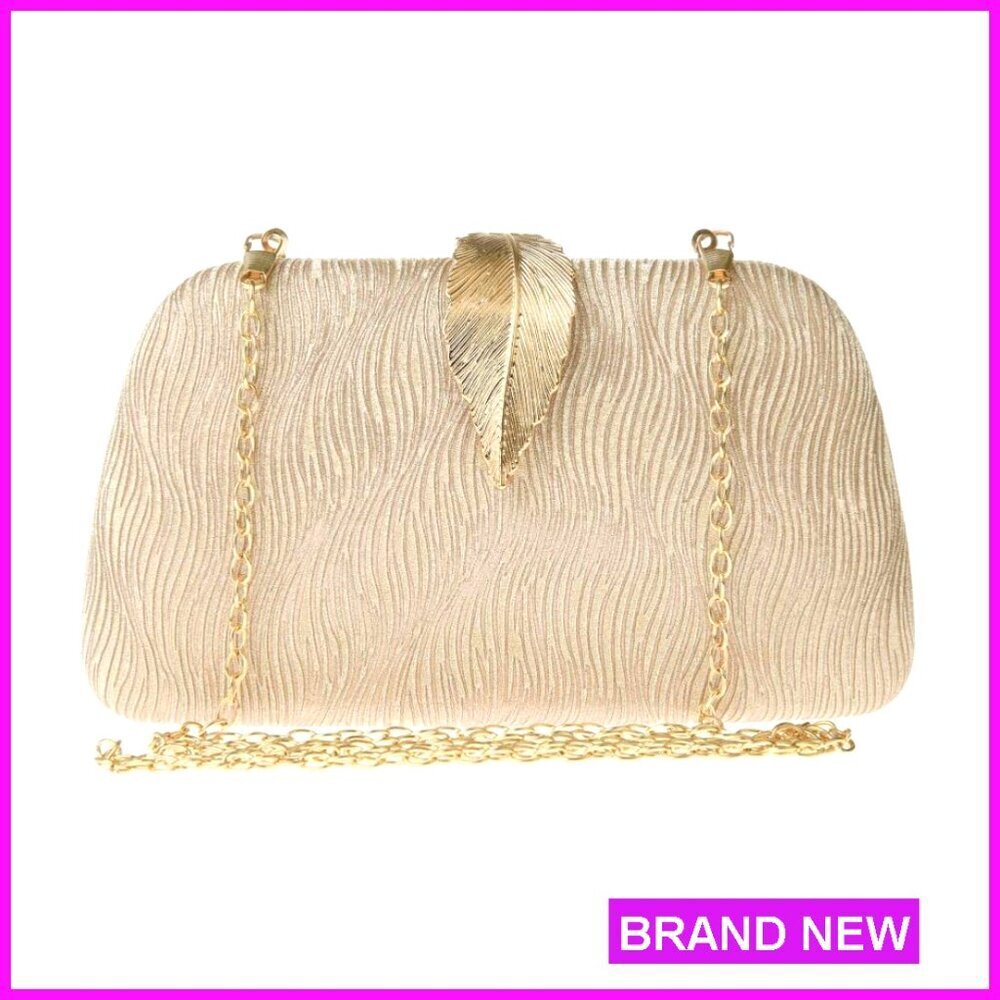 Elegant Formal Evening Clutch Crossbody Bag Prom Wedding Cocktail Party